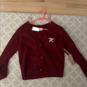 Dreamers by debut red sweater with bow